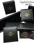 Helena Rose Ladies Magnetic Bracelet for Women - Semi Precious Black Onyx Stones - Fits Wrists Up to 7.5" Fully Adjustable - with a Jewellery Gift Box