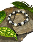 hematite magnetic therapy bracelet for women natural pain relief for arthritis joint pain carpal tunnel relief menopause symptoms hot flushes best gift for women and ladies plus gift box