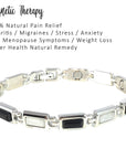 Magnetic Therapy Bracelet for Women - Retro Design with Natural Pain Relief Magnets for Arthritis Rheumatism and Menopause Relief - with Jewellery Gift Box