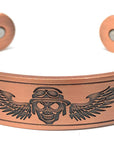 Mens Copper Bangle - Magnetic Wristband for Carpal Tunnel Migraine Relief - Arthritis Band Plus Jewellery - Men's Jewellery