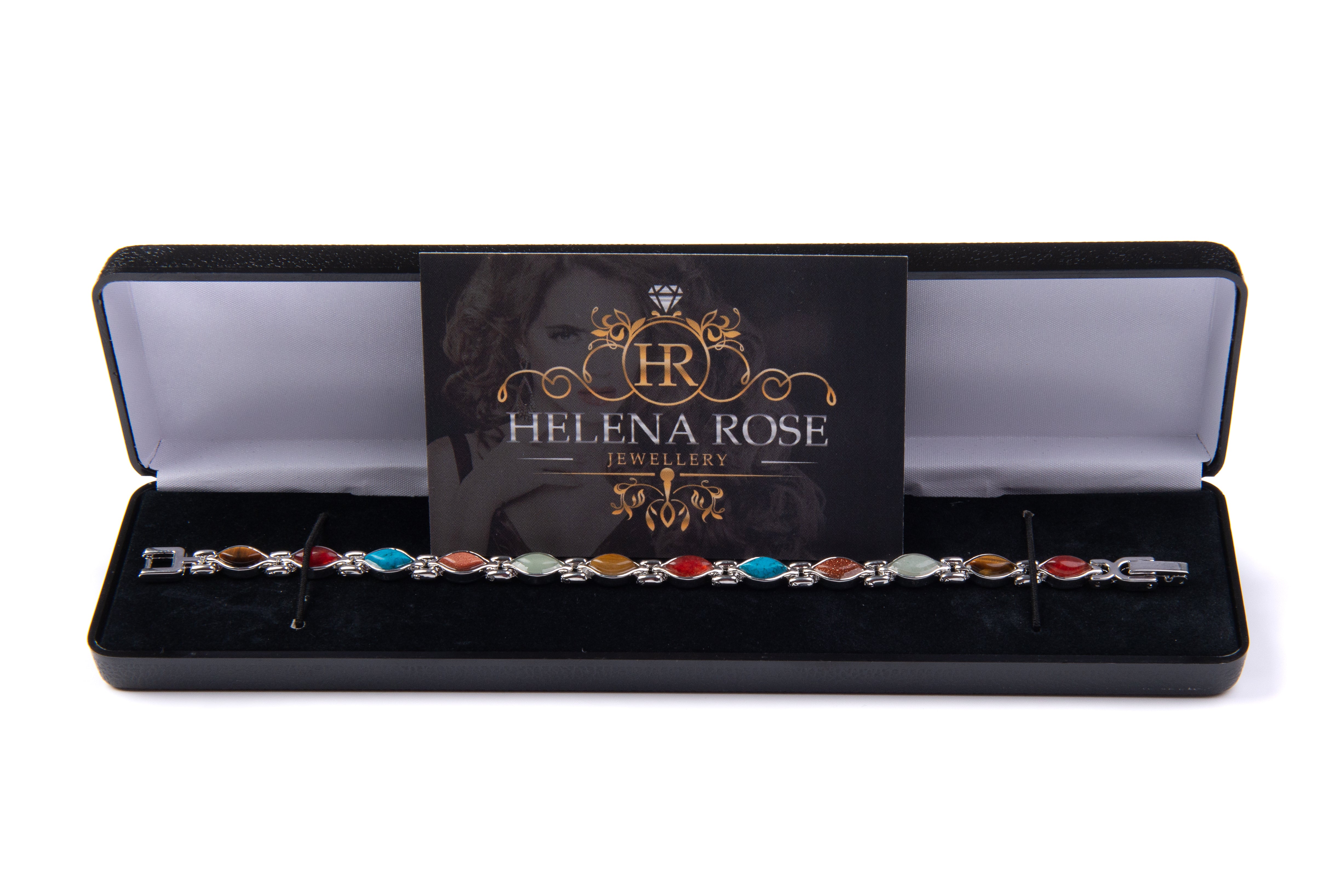 Helena Rose Beautiful Semi Precious Natural Stone Womens Magnetic - Main Image