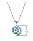 Snail Design Ladies Jewellery Set For Women Necklace Pendant Earrings & Gift Box