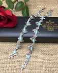 Helena Rose Womens Magnetic Bracelet - Blue Turquoise Gemstone Dolphin Jewellery