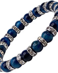 Stretch Bracelet for Women - Ladies Natural Stone Reiki Healing Crystal Gemstone Beaded Jewellery - Plus Gift Box