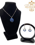 Snail Design Ladies Jewellery Set For Women Necklace Pendant Earrings & Gift Box